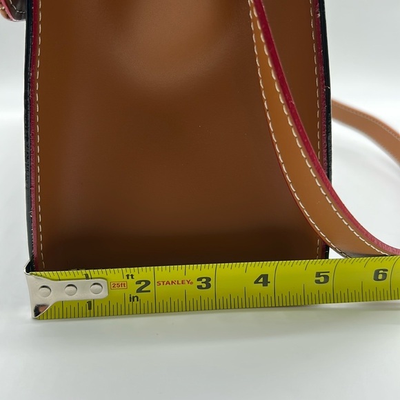 2338- Arcadia Patent Leather Crossbody Bag Made in Italy NWT - Picture 14 of 15